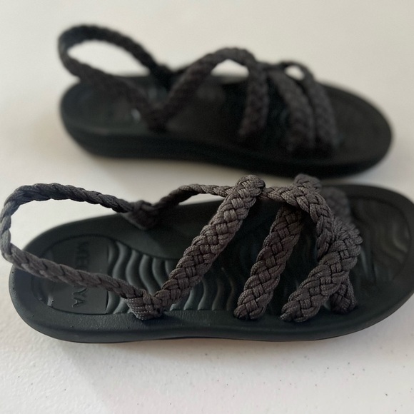 MEGNYA Women's Comfortable Walking Hiking Sandals Arch Support Sz 6 Gray - Picture 4 of 8